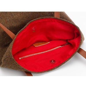 Toby Tote Bag (Brown) - Inner