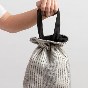 Cloighi Handbag (Black & White) - Image 2