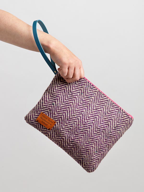 Grace Clutch Purple
