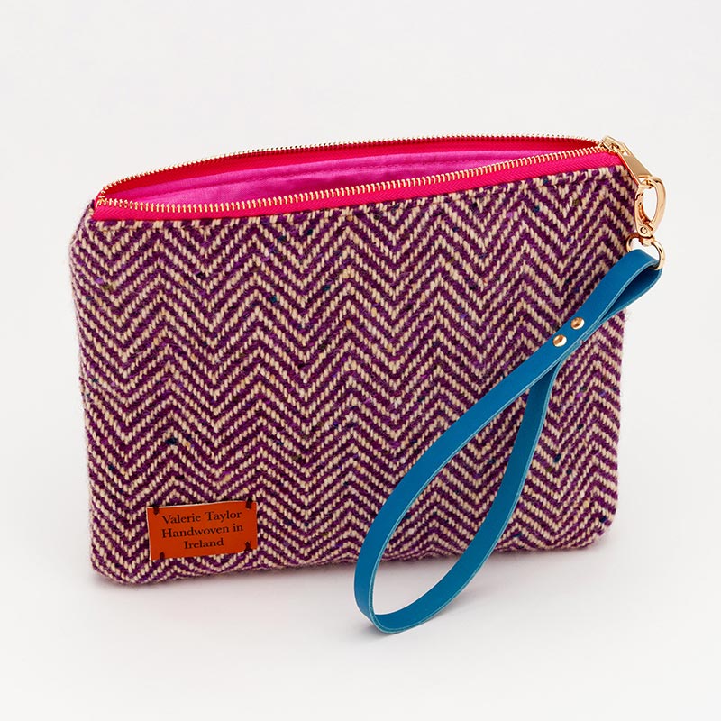 Grace Clutch Purple