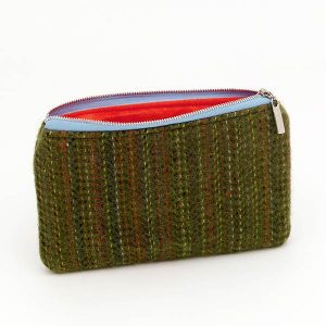 McNulty Green Strip Coin Purse