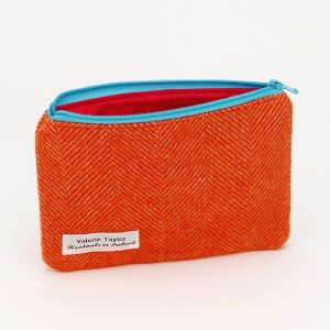 Orange Travel Pouch